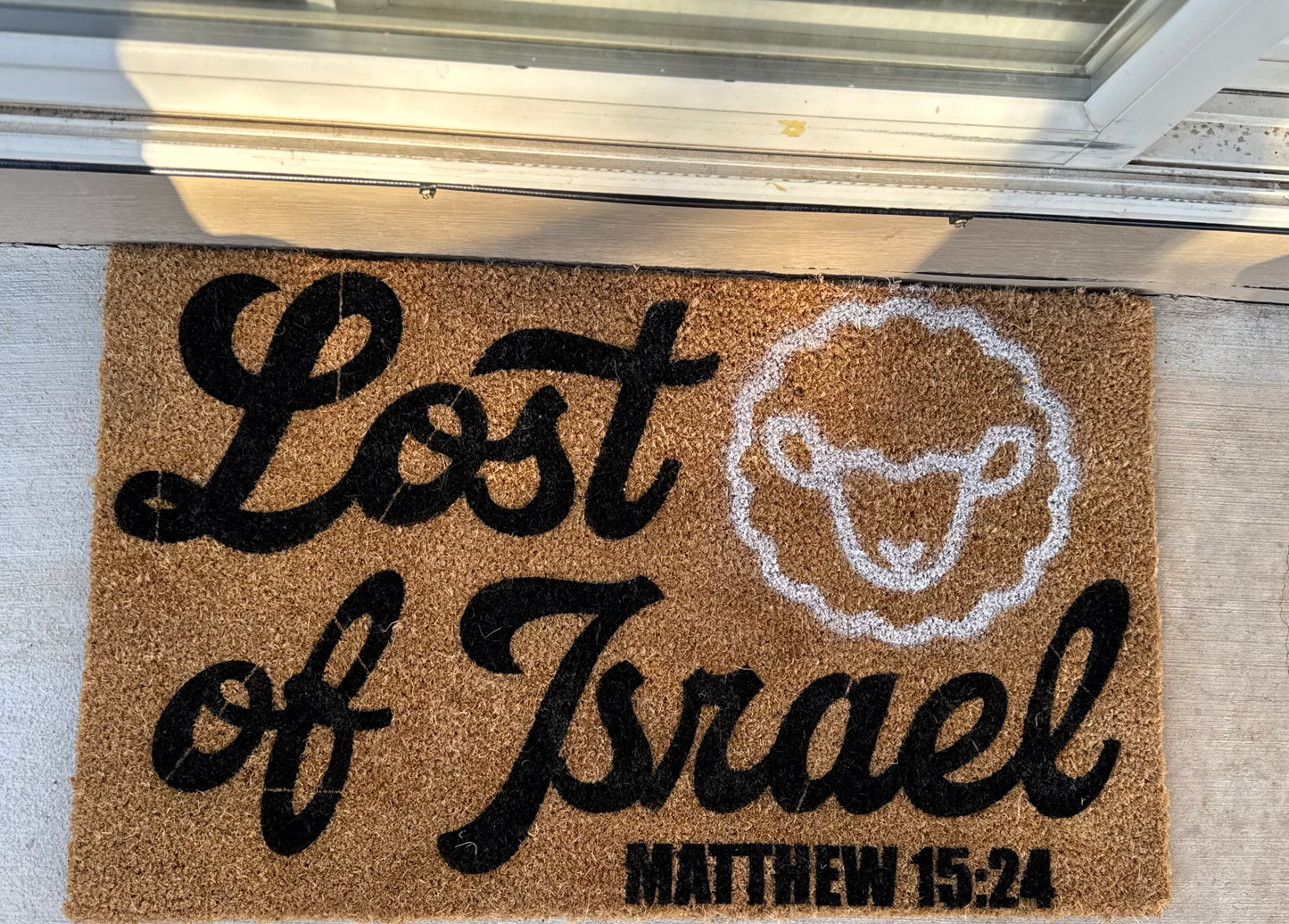 Lost Sheep Of Israel 18x30 Doormat