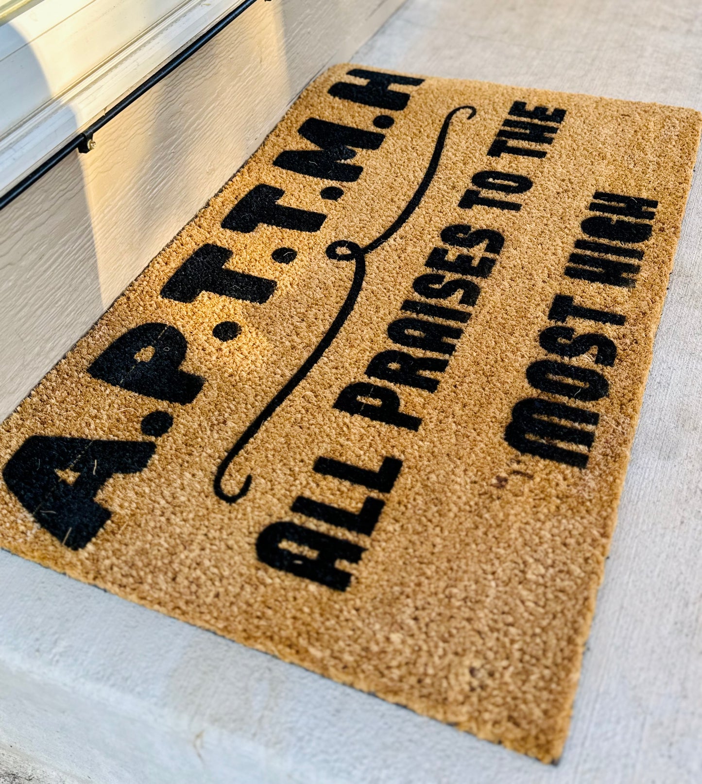 APTTMH | All Praises To The Most High 18x30 Doormat