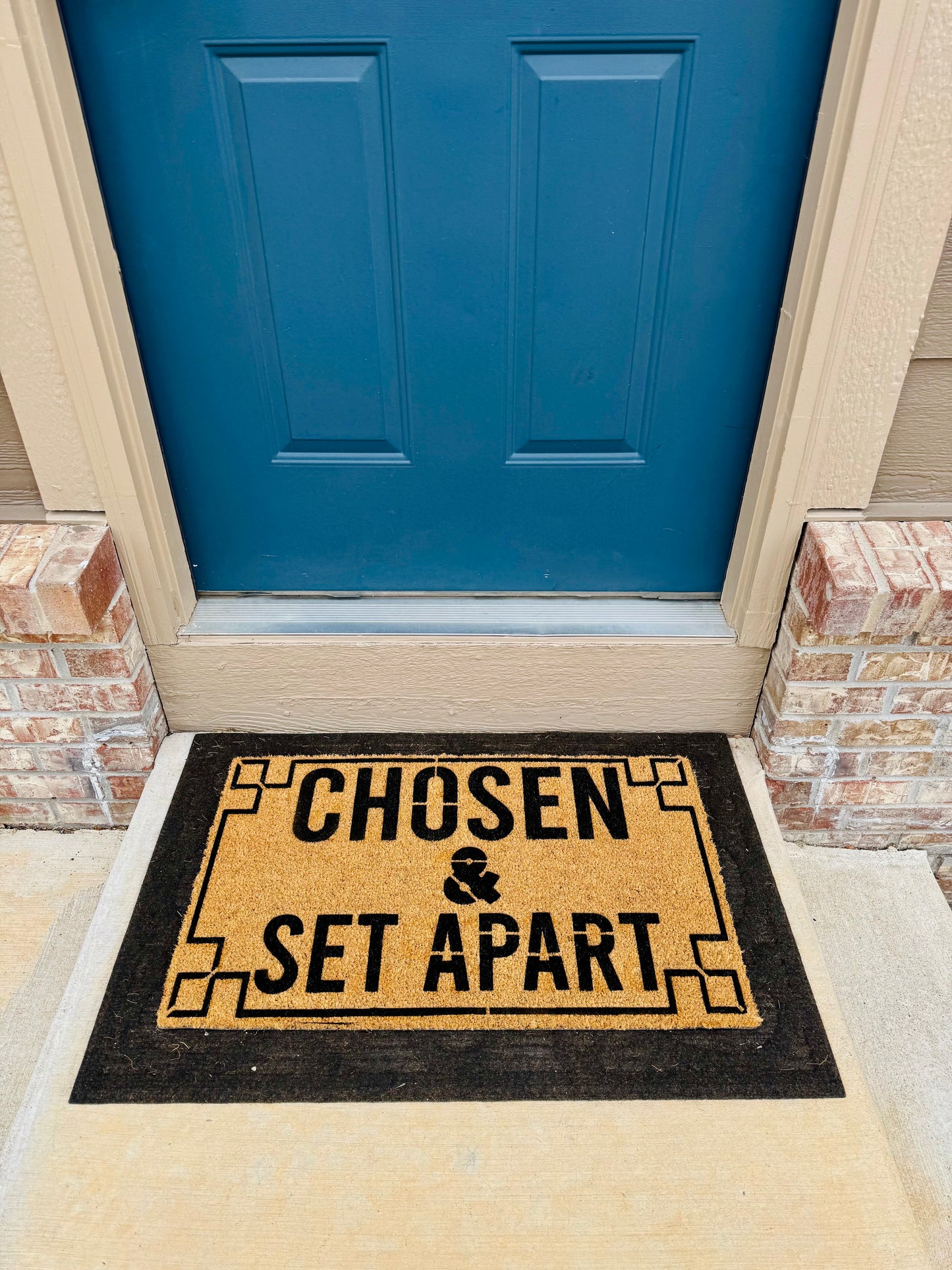 Chosen & Set Apart 18x30 Doormat
