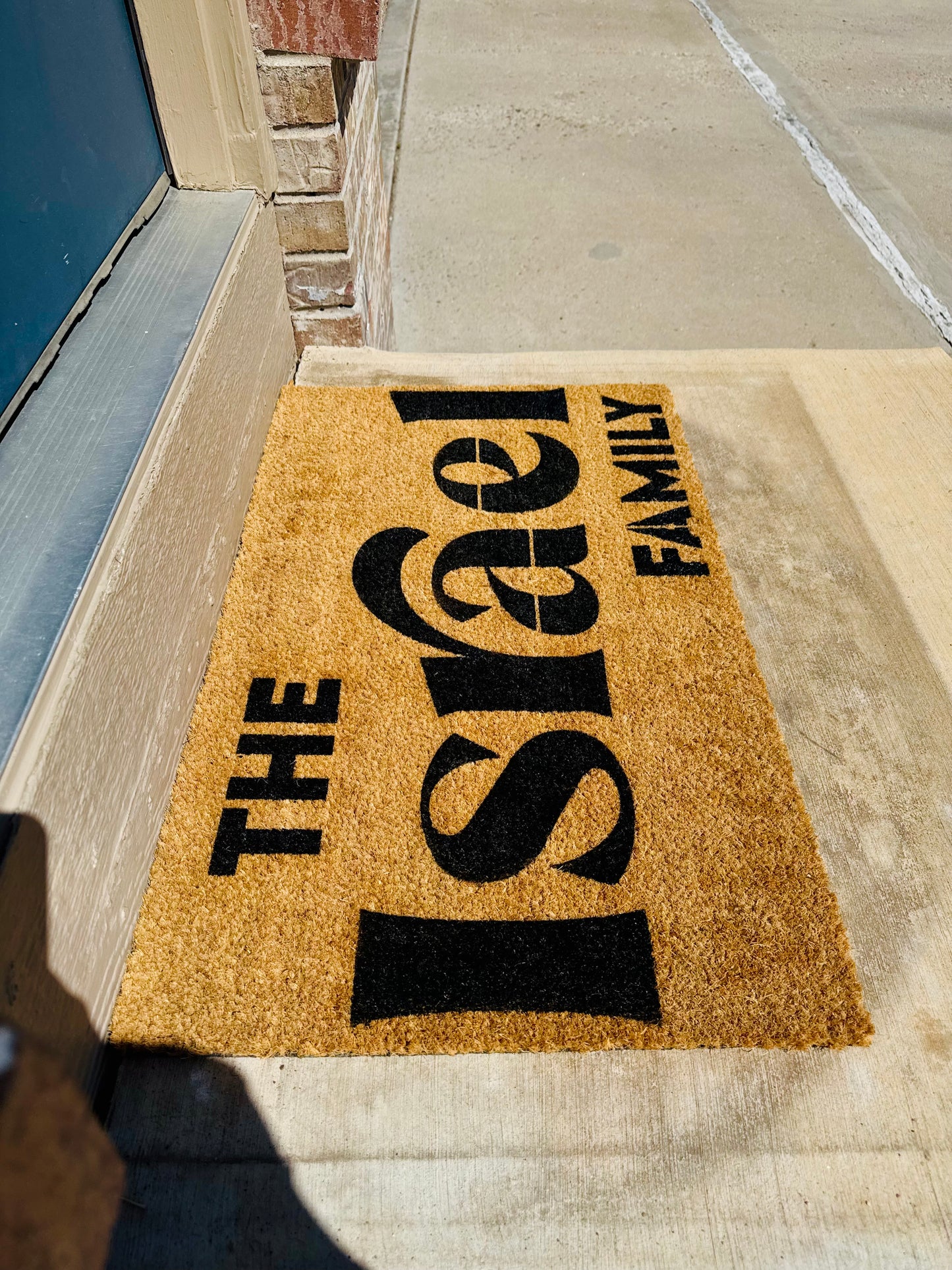 The Israel Family 18x30 Doormat