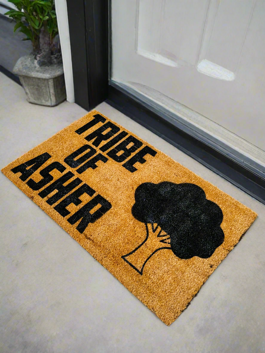 Tribe of Asher 18x30 Doormat
