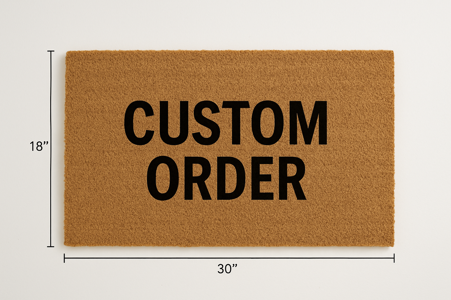 (CUSTOM) 18x30 Doormat