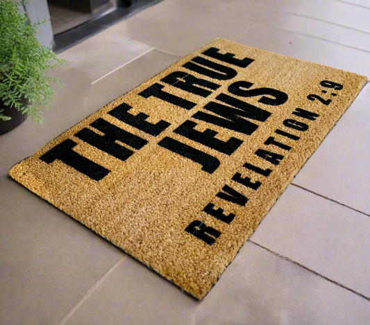 The True Jews 18X30 Doormat