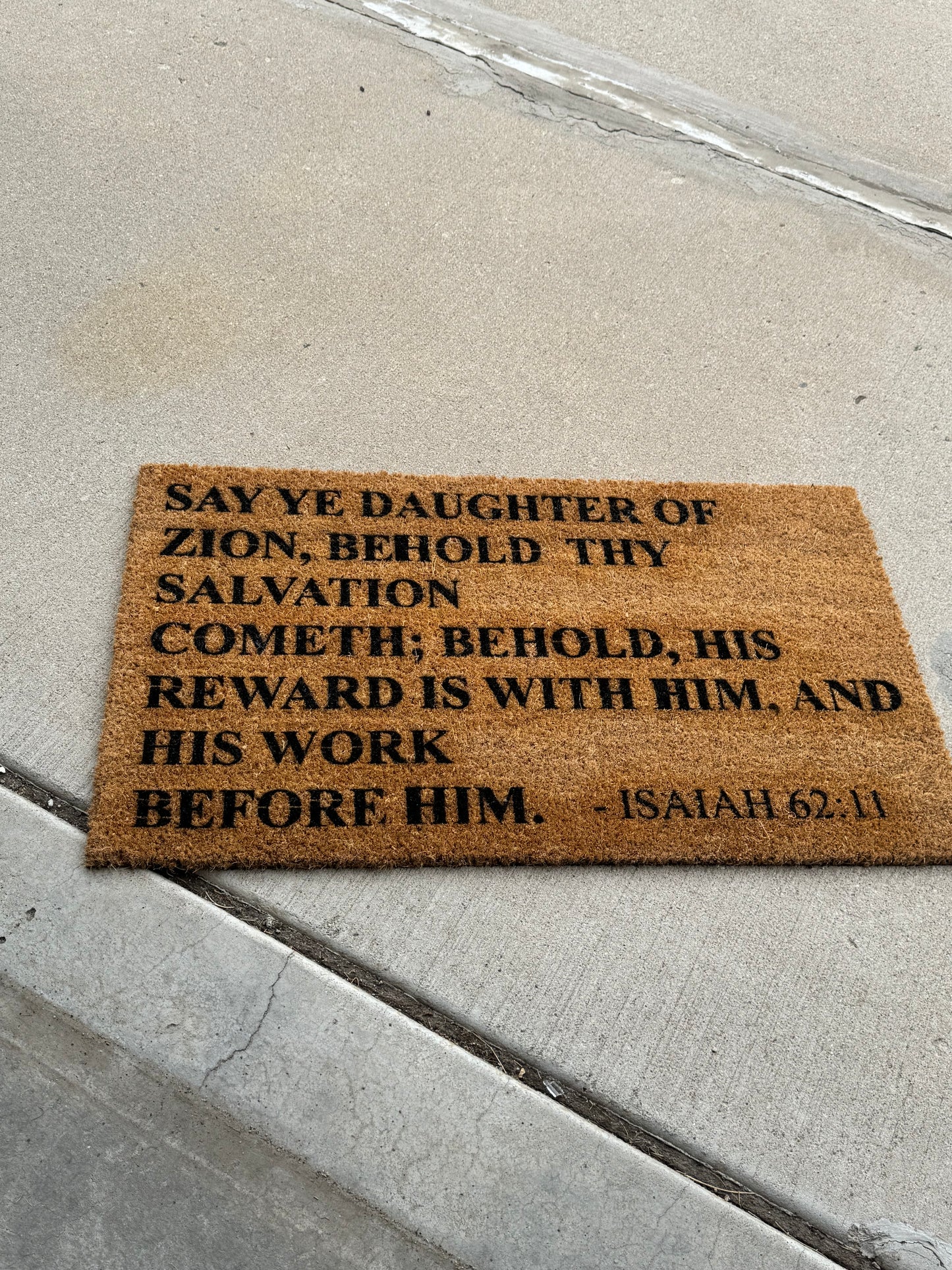 (CUSTOM) 18x30 Doormat